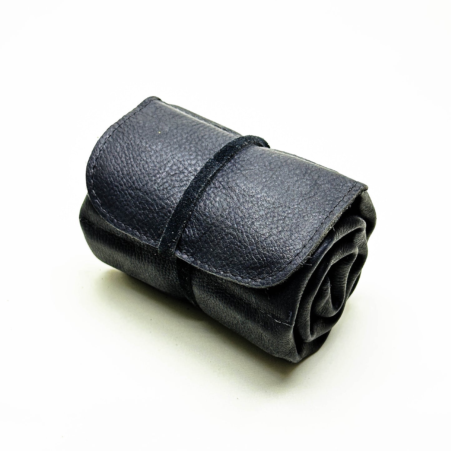 Juego Dominó Cuero Negro