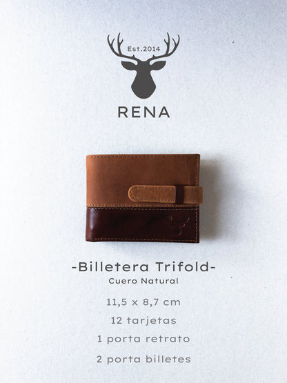 Billetera Clásica Trifold