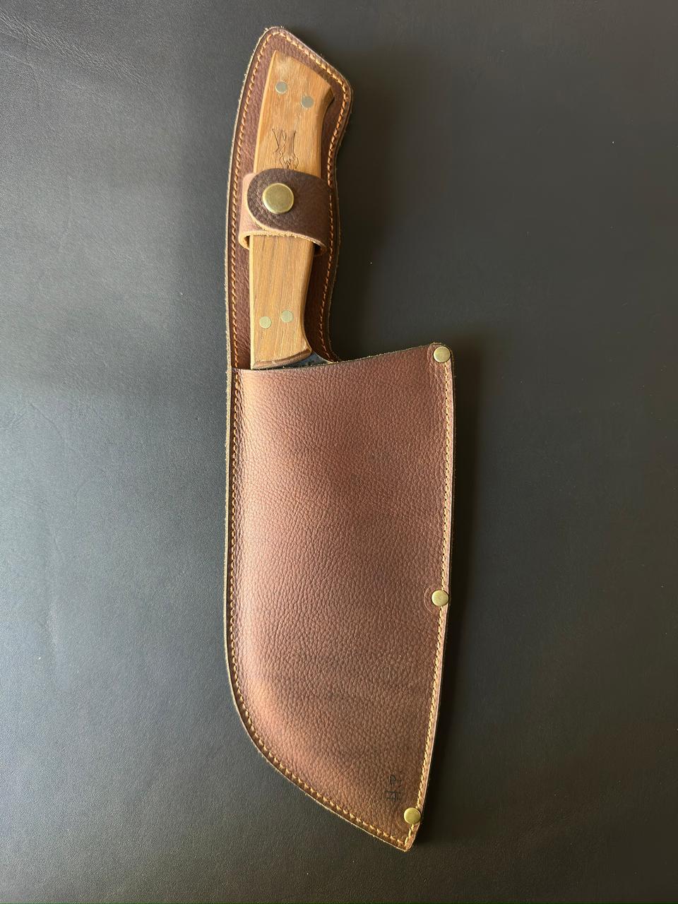 Machete Panguipulli c/funda de cuero
