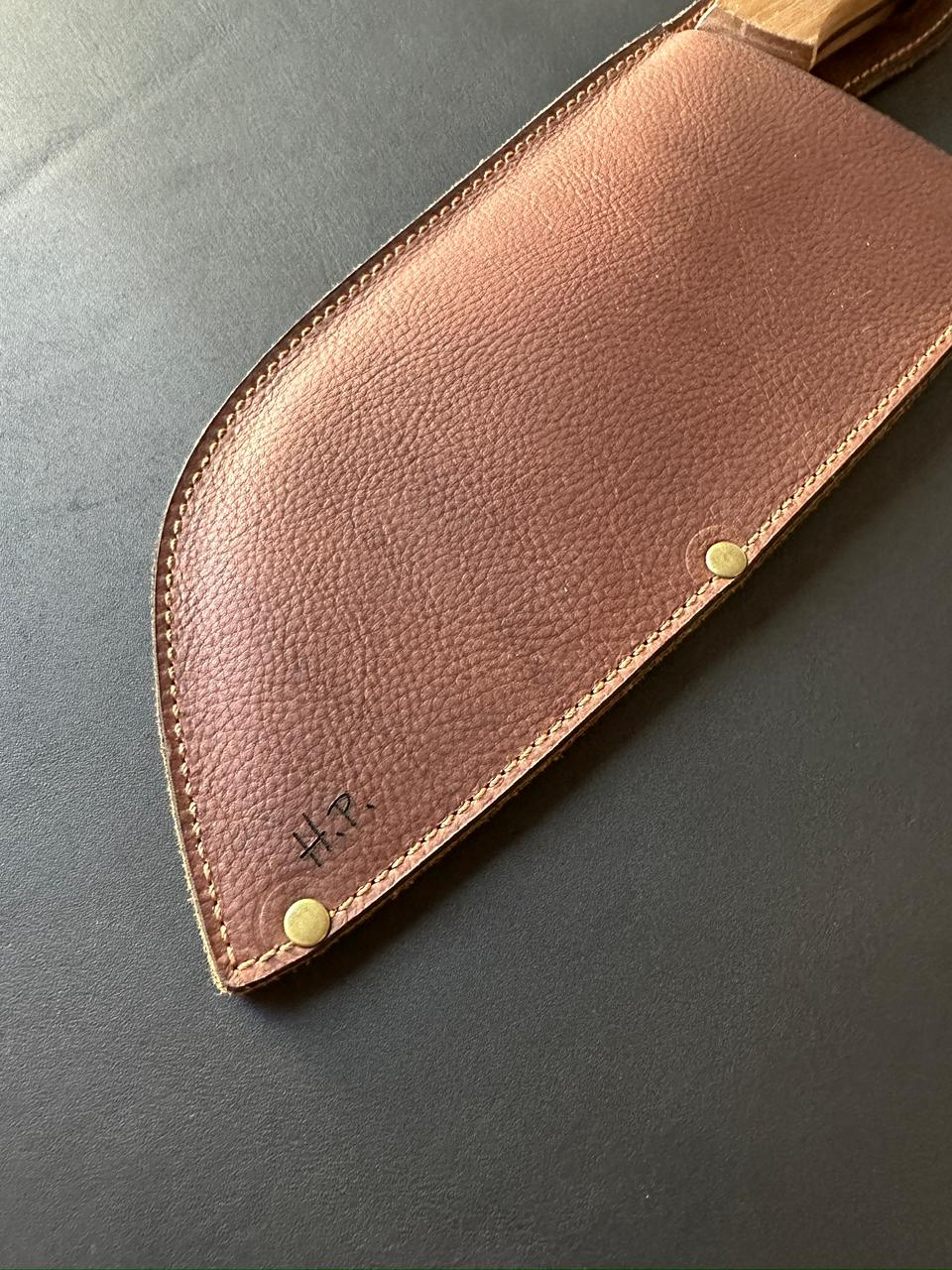 Machete Panguipulli c/funda de cuero