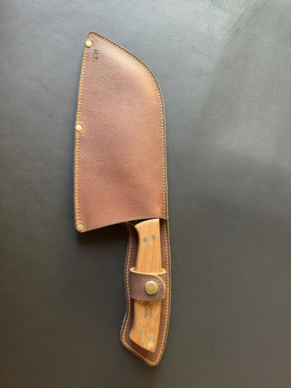 Machete Panguipulli c/funda de cuero